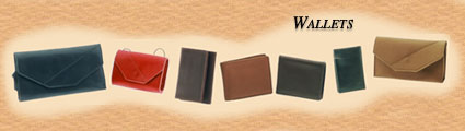 Men's Leather Wallet, Women's Leather Wallets of rich 'Naked Leather' from Leather Accessories.Net