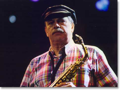 Phil Woods and his hat